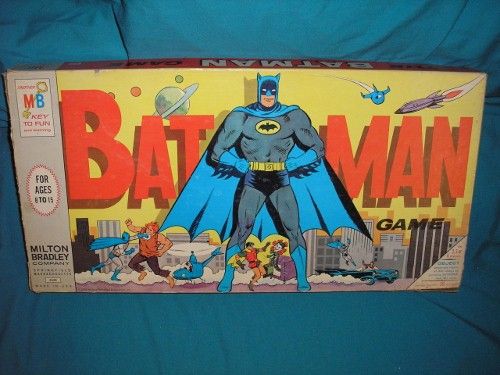 1966 vintage original BATMAN board game in the box. #4648 from ...