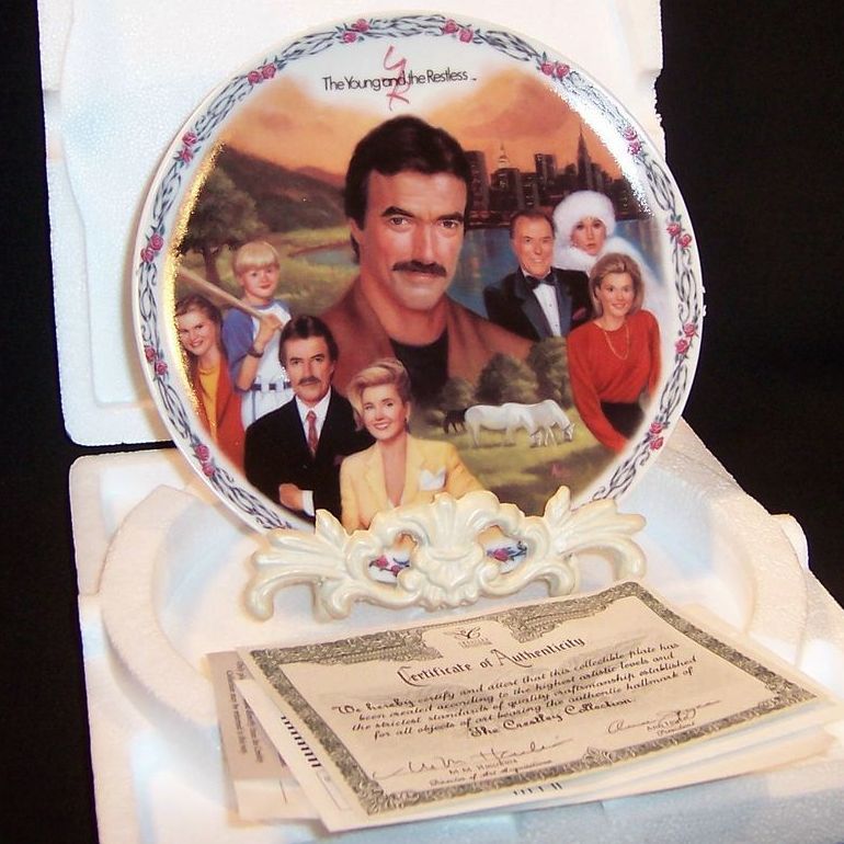 The Young & The Restless: VICTOR'S EMPIRE Collector's Plate