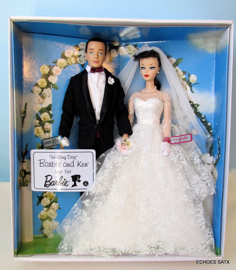 Barbie And Ken Vintage Wedding | Barbie wedding, Barbie bride, Barbie