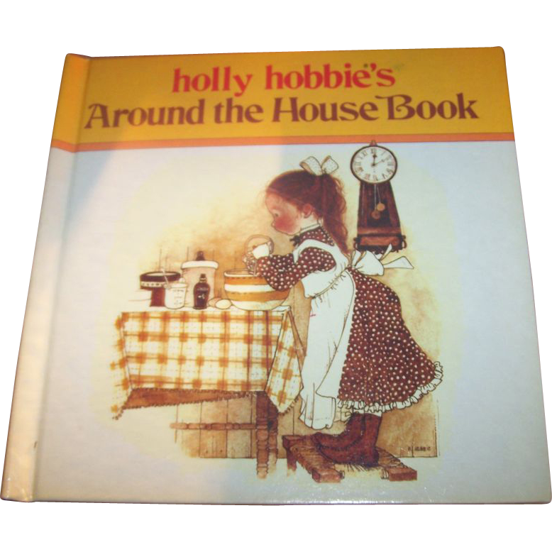 Vintage holly hobbie's Around the House Book from victoriasjems on Ruby ...