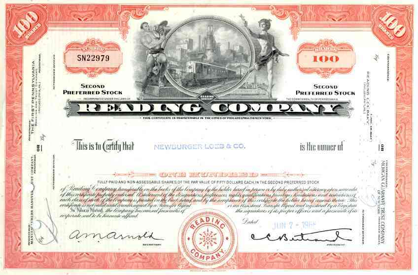 MONOPOLY Game Railroad Stock Certificates from vig on Ruby Lane