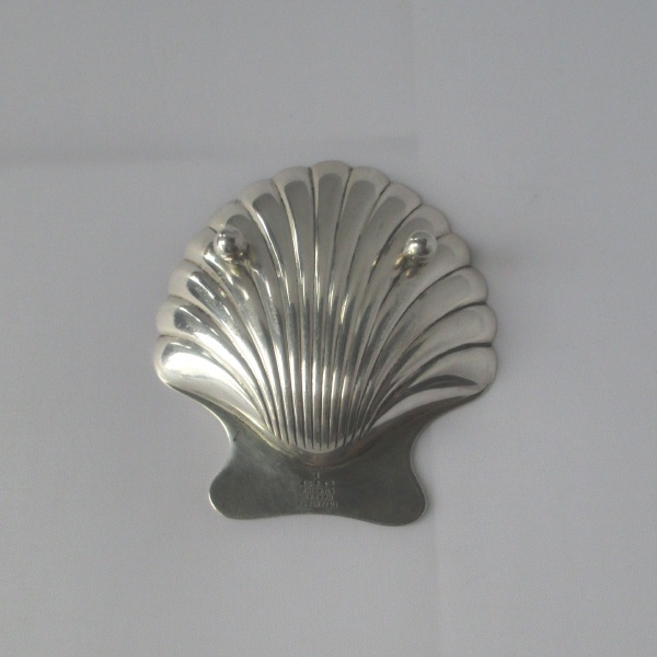 Tiffany & Co Makers Sterling Silver Shell Nut Dish from ...